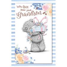From Your Grandson Me to You Bear Mother's Day Card Image Preview